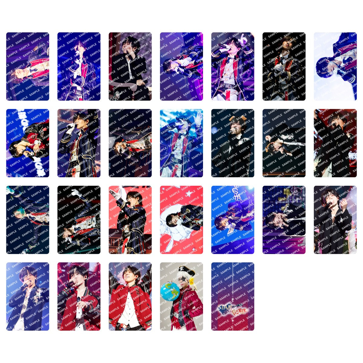 ランダムLIVEフォトカード 【-STAR [T] RAIL-】 – 浦島坂田船公式
