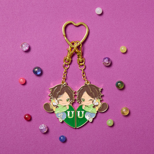 ニコイチキーホルダー うらたぬきHappy Halloweeeen 浦島坂田幽霊船2025）