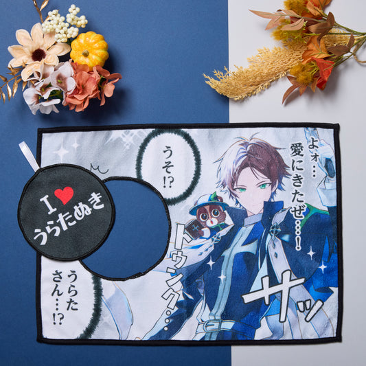 顔出しタオル うらたぬき（Happy Halloweeeen 浦島坂田幽霊船2025）