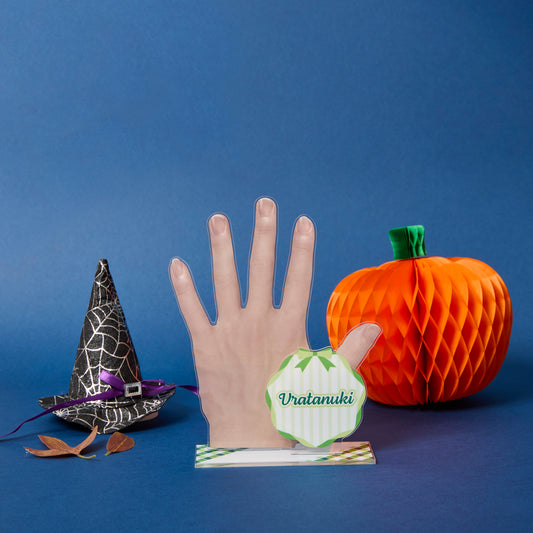 左手アクリルスタンド うらたぬき（Happy Halloweeeen 浦島坂田幽霊船2025）