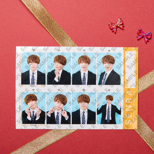 証明写真風ブロマイド（SENRA LIVE TOUR 2025 -Brun-）