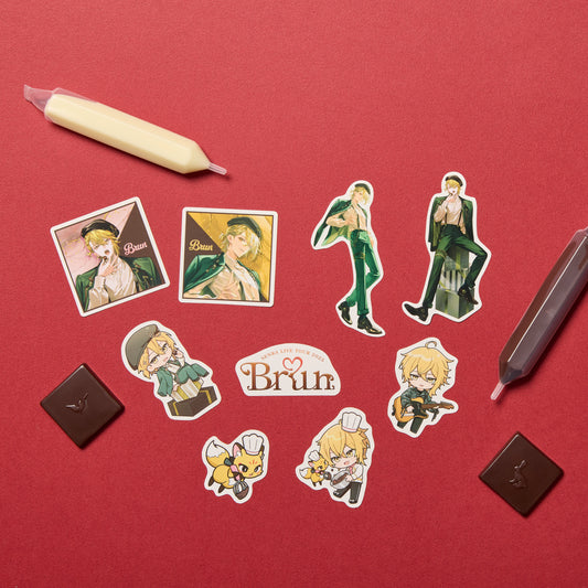 ミニステッカーセット（SENRA LIVE TOUR 2025 -Brun-）